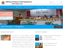 Tablet Screenshot of clu-mole.gov.bd